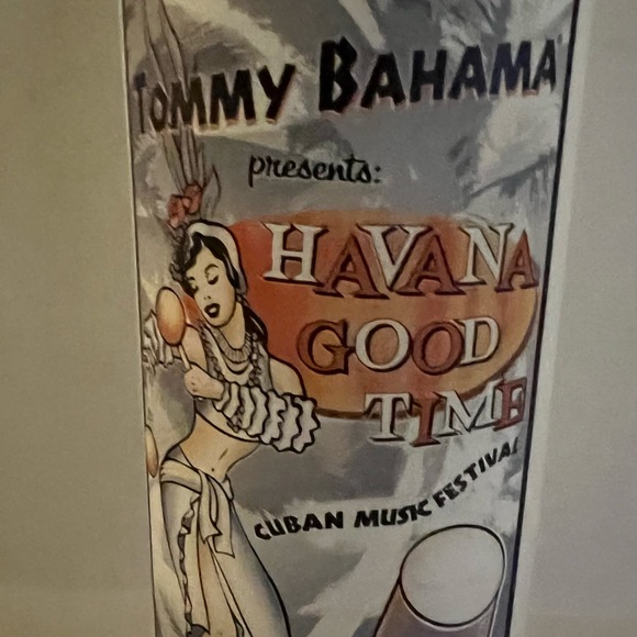 Tommy Bahama Frosted Highball Glasses